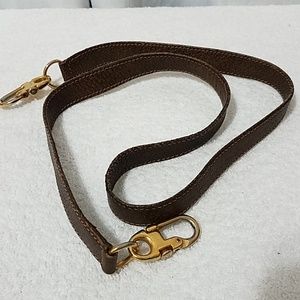 Authentic Vintage Gucci Leather Shoulder Strap